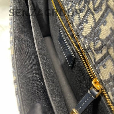 Dior Montaigne 30 Oblique Monogram Black Gold Shoulder Crossbody Bag