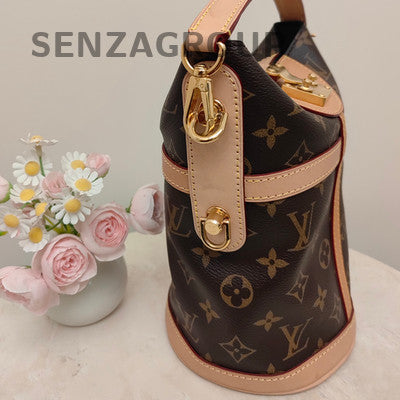Louis Vuitton Monogram French Fries Bag Brown Handbag Shoulder Bag Classic Women