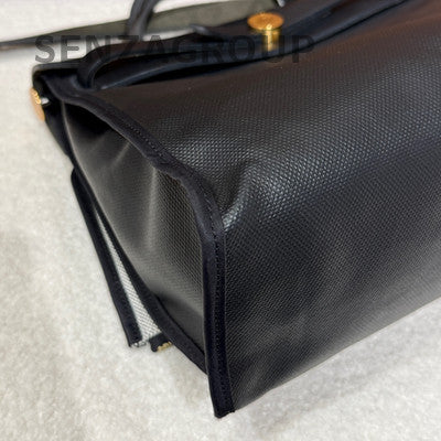 Hermès Herbag 31 Black Gold Handbag Shoulder Bag Classic Women