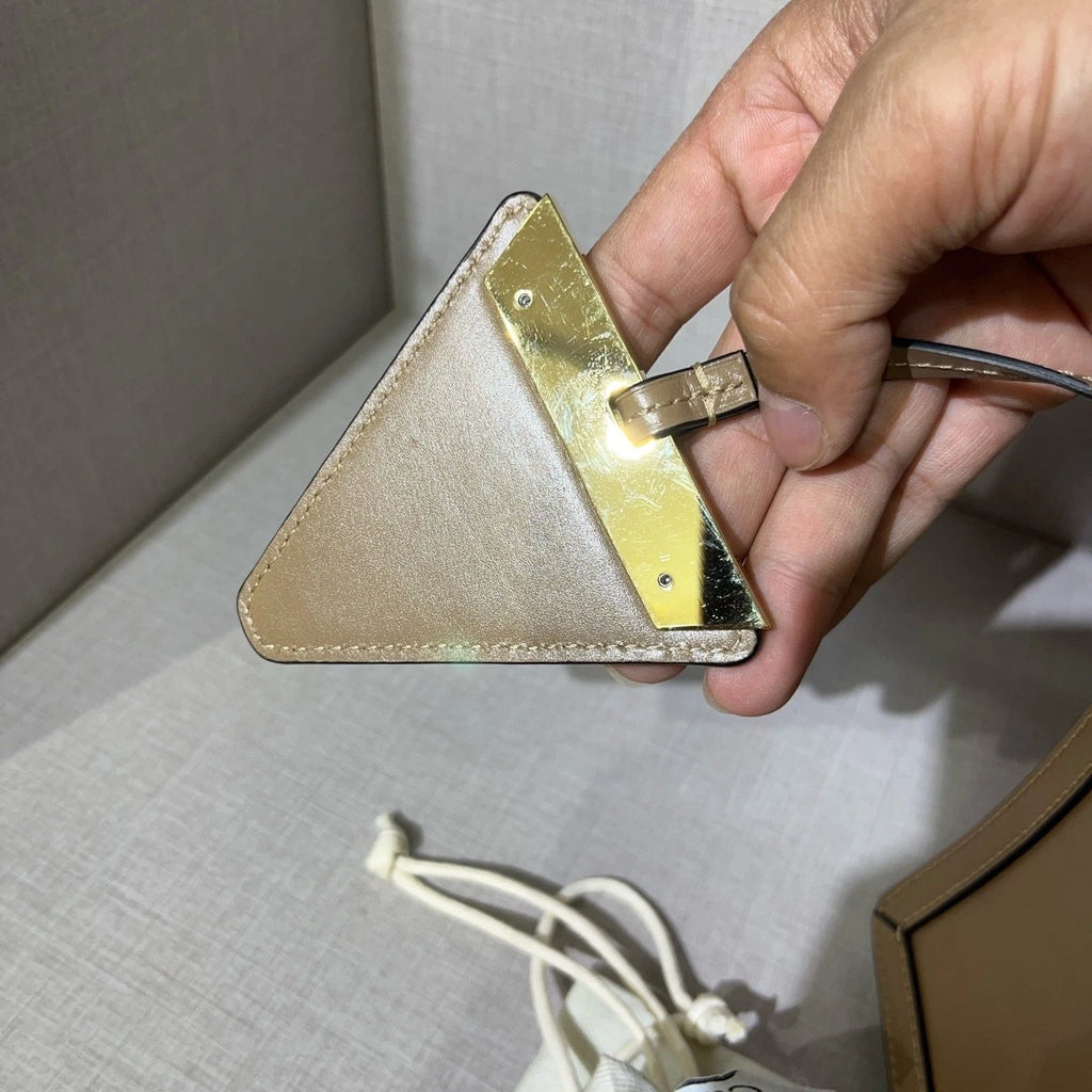 Loewe Women's Beige Barcelona Medium Leather Shoulder Crossbody Bag