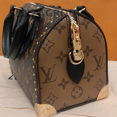 Louis Vuitton Speedy Trunk 20 Monogram Handbag - Classic Women's Tote