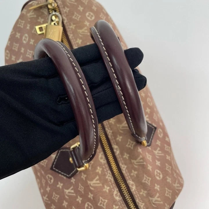 Louis Vuitton Denim Monogram Speedy30 Shoulder Bag For Women