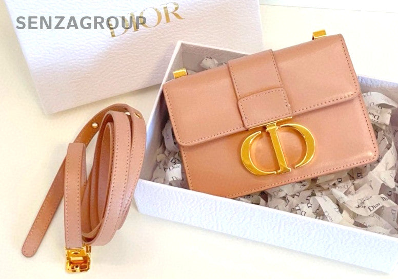 Christian Dior Micro Montaigne bb Shoulder bag Nude pink Crossboy Women