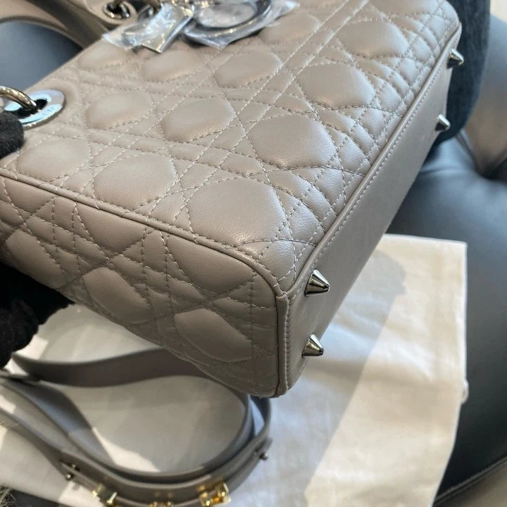 Dior Lady Dior Crossbody Top Handle Excellent