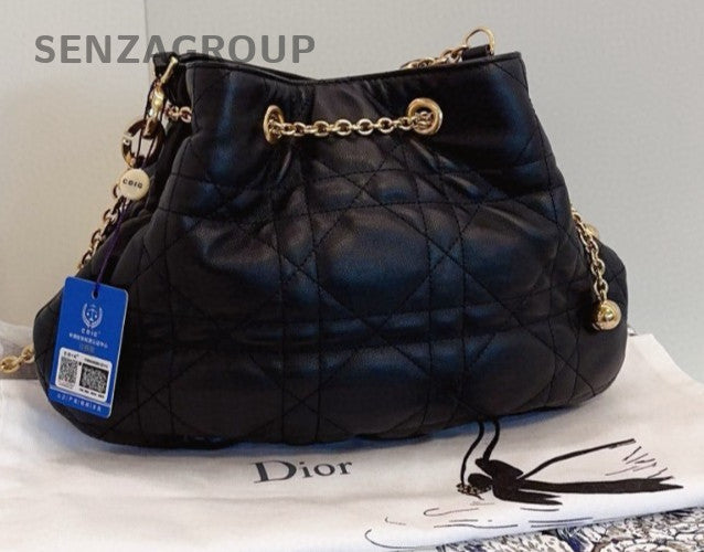 Chirstian Dior Summer Series AMMI Drawstring Shoulder bag