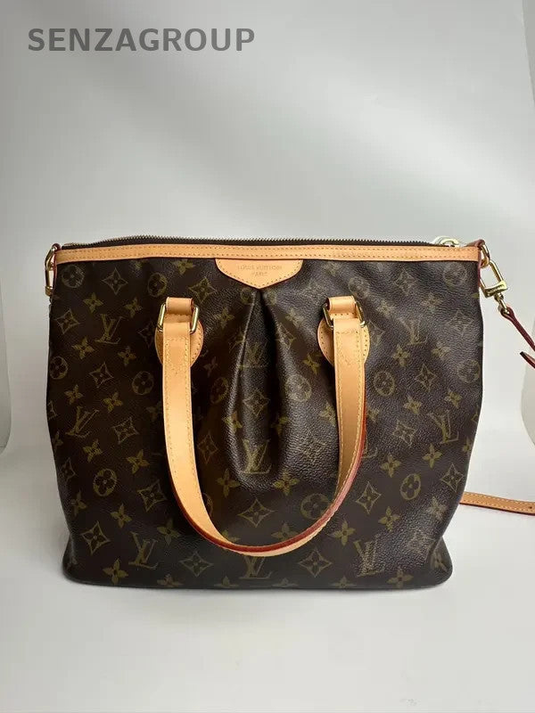 SJ0001  Louis Vuitton vcoated canvas Bucket bags Palermo PM