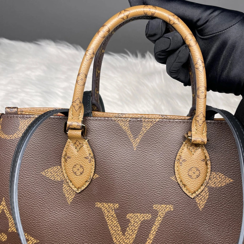 Louis Vuitton Classic Monogram Medium Canvas Tote Bag For Women