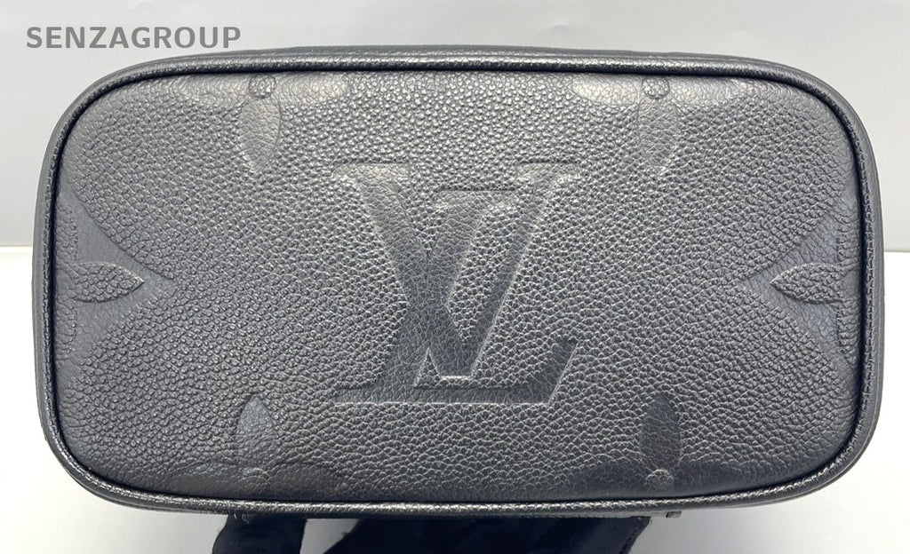 Louis Vuitton Vanity Make up Box Monogram Empreinte 2way Crossbody Black