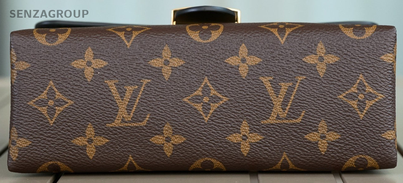 Louis Vuitton Monogram Locky BB Top handle handbag Crossbody almost Brand NEW
