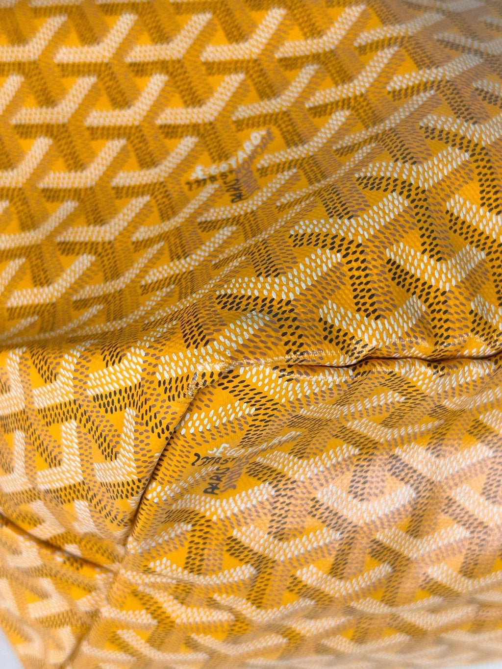 Goyard Tote GM Yellow Shoulder Bag Women Classic