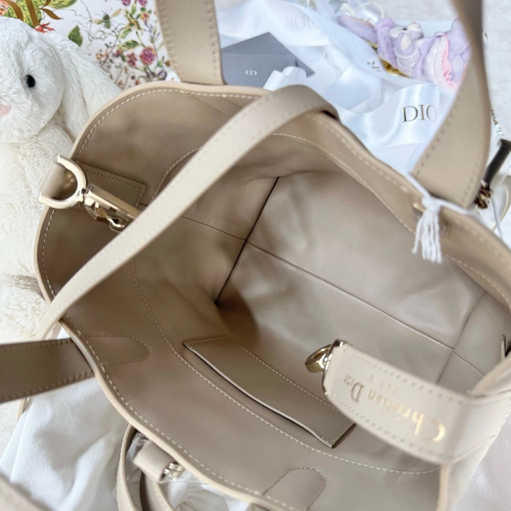 New Dior Calfskin Toujours Vertical Small Shoulder Bag For Women