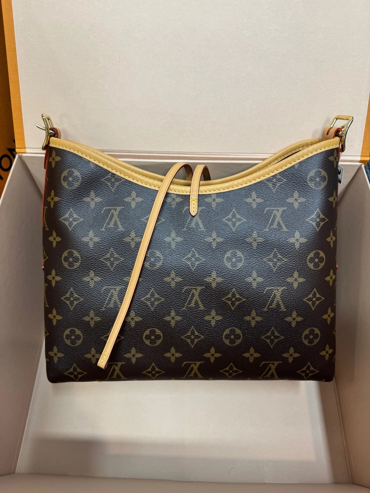 Louis Vuitton Monogram Canvas Carryall Small Tote Bag For Women