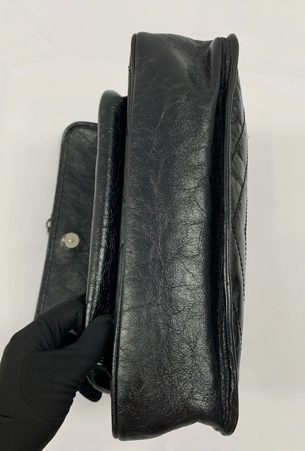 Saint Laurent Logo Leather Shoulder Bag For Women