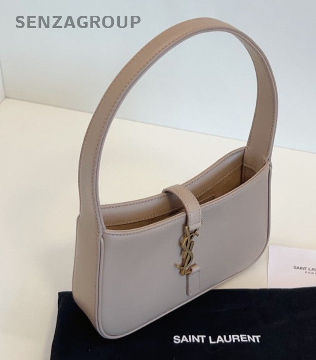 YSL Saint Laurent Hobo mini Milk tea Color Shoulder bag Women