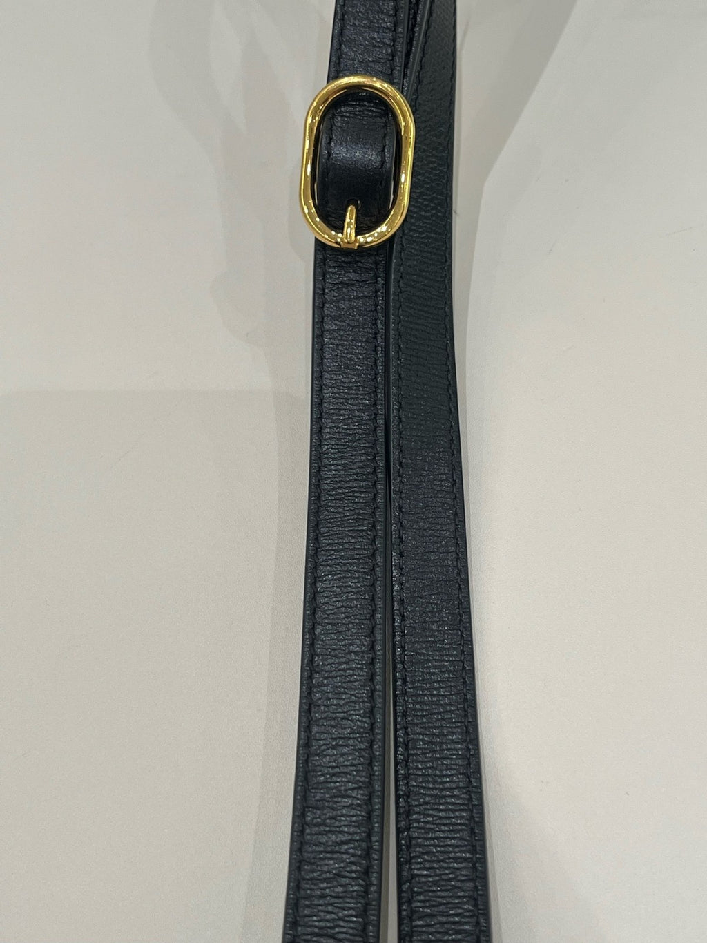 Gucci 1955 Drawstring Bucket Bag Black Gold Shoulder Crossbody Women