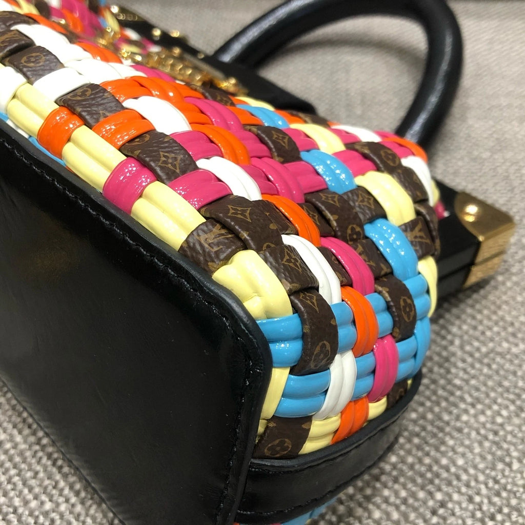 Louis Vuitton Multicolor Woven Cloud Top Handle Bag For Women