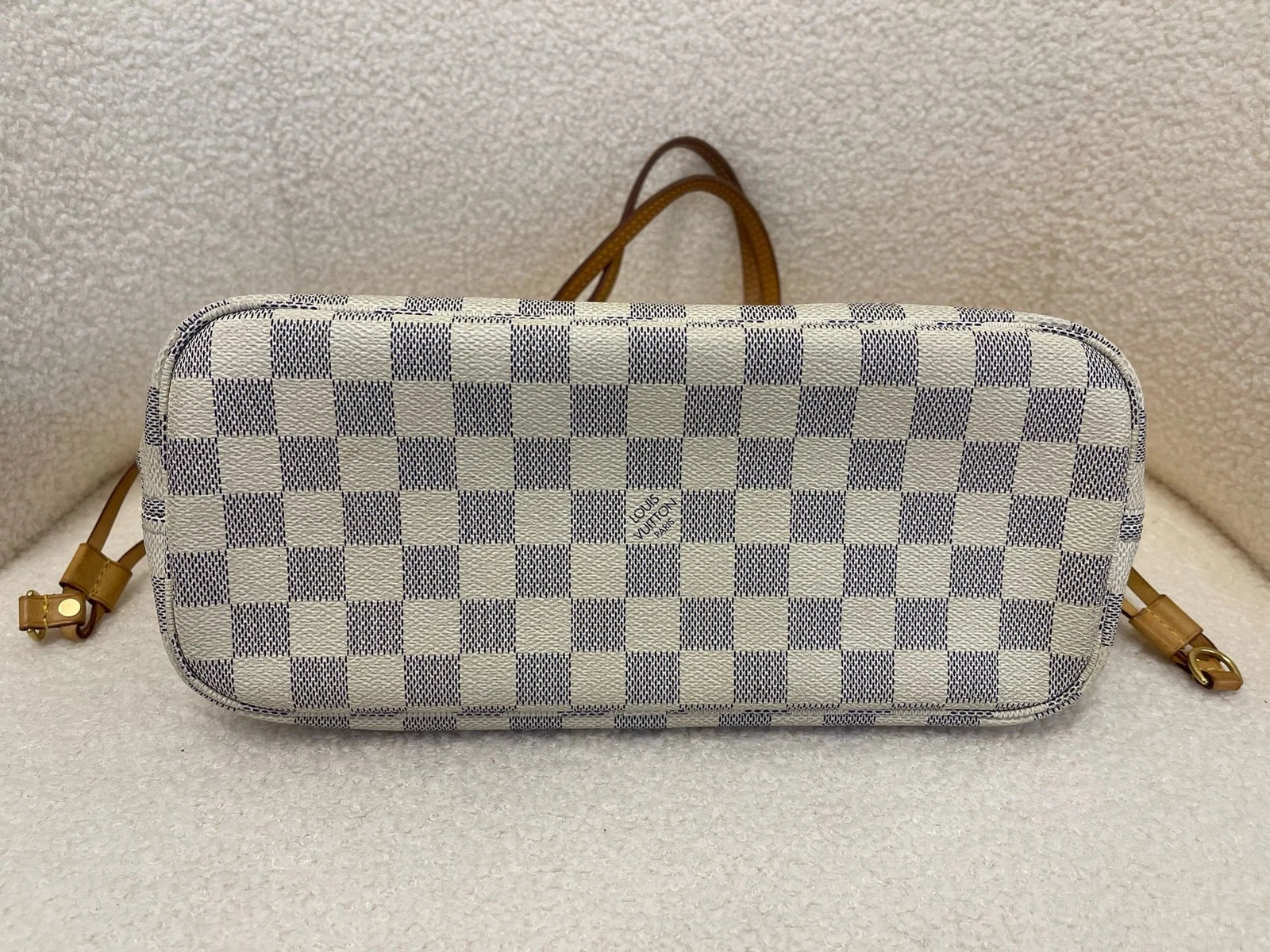 Louis Vuitton Neverfull Damier Shoulder Bag Tote Bag Excellent