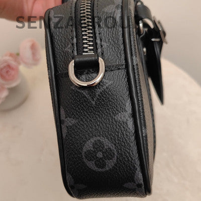 Louis Vuitton Nano Porte Documents Voyage Monogram Unisex Crossbody Bag