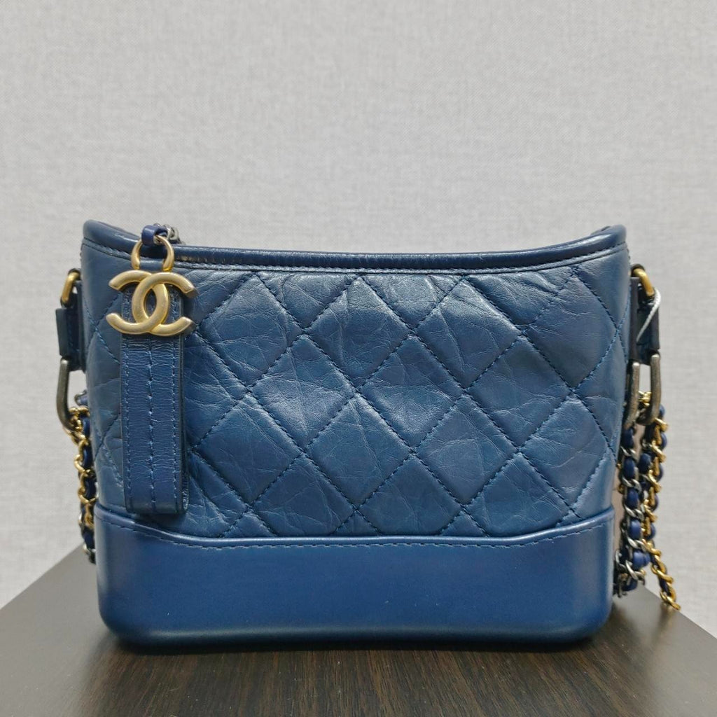 SJ0001 CHANEL Hobo Bag Gabrille pmblue