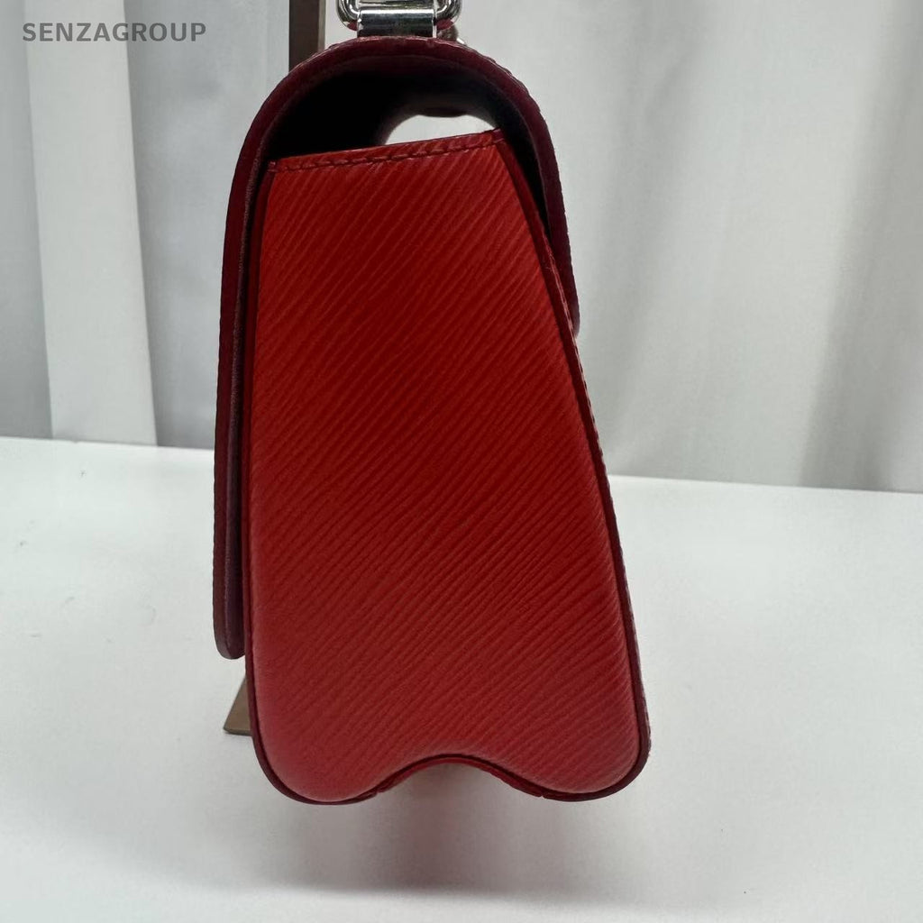 Louis Vuitton Twist Epi Leather Red with silver Shoulder Crossbody bag