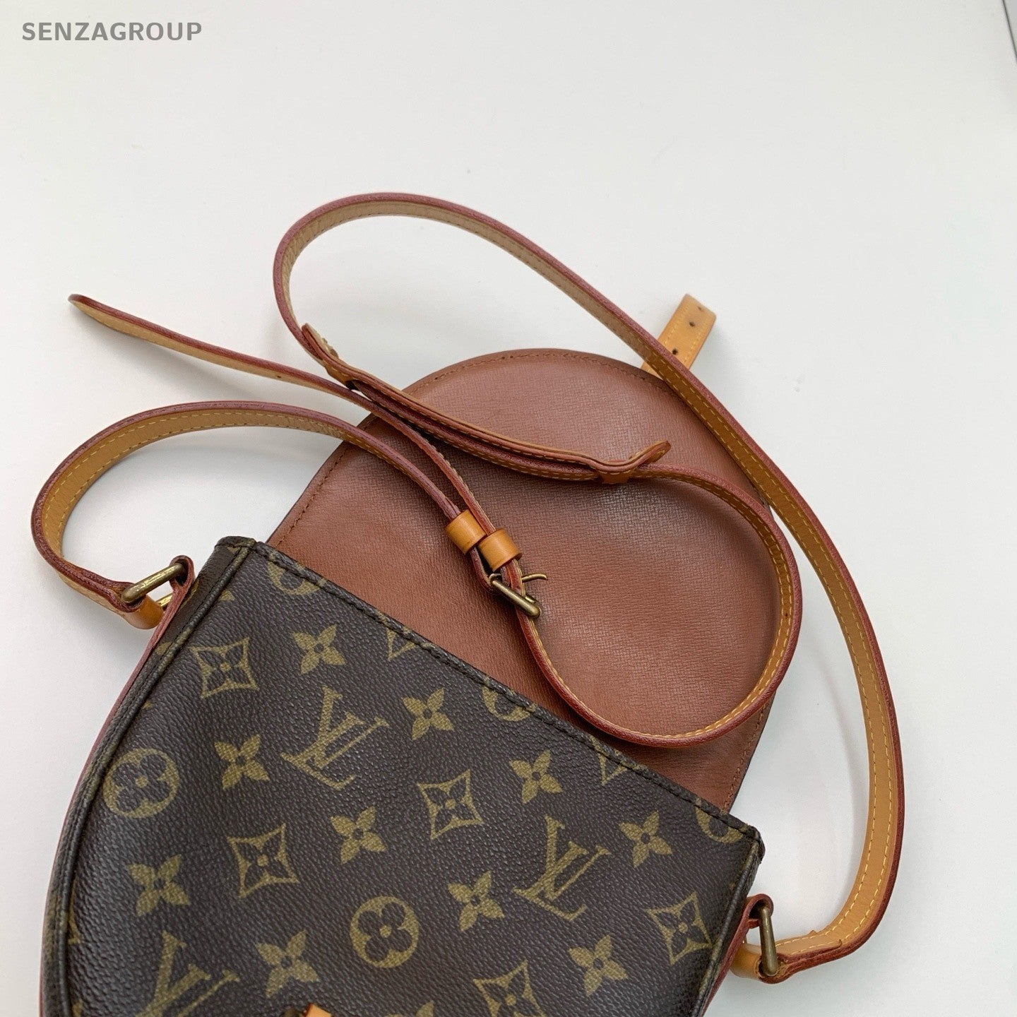Louis Vuitton Monogram Shoulder Crossbody Bag Brown Women Photography Accessory