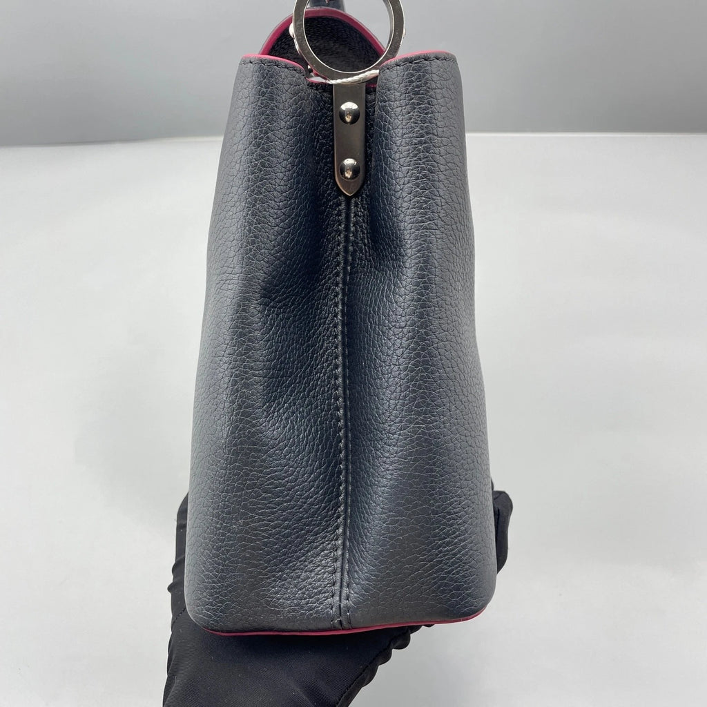 Louis Vuitton Blue Black Medium Shoulder Bag For Women