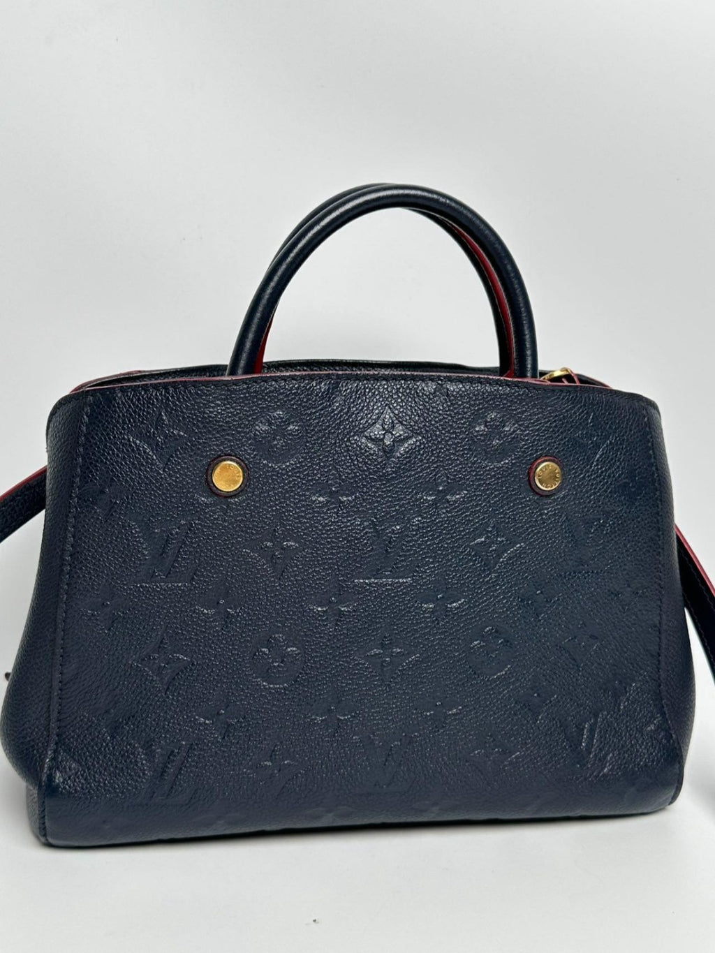 SJ0001 LV Montaigne BB Bag blue