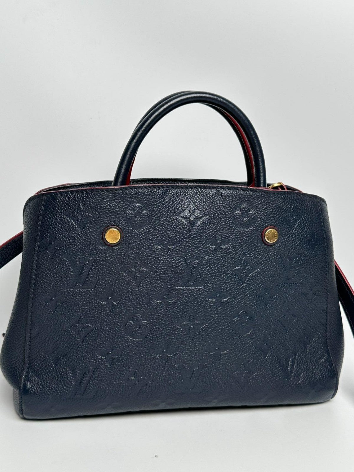 SJ0001 LV Montaigne BB Bag blue