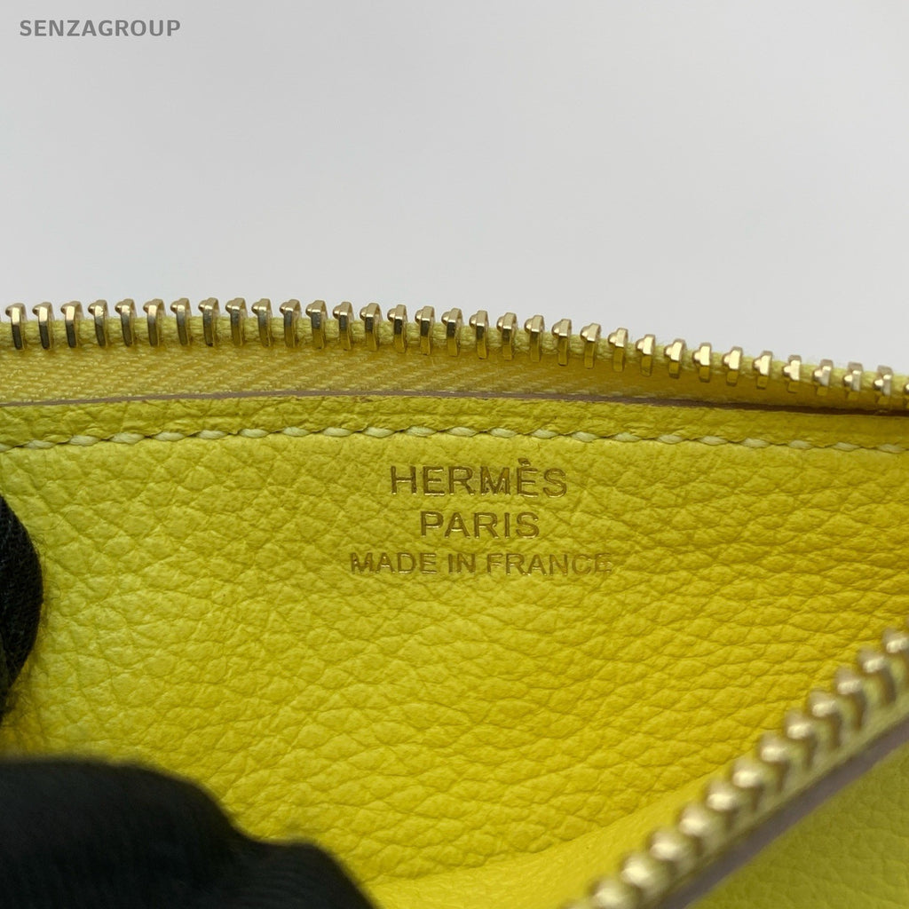 Hermes Constance slim Clutch Wallet Brown Women