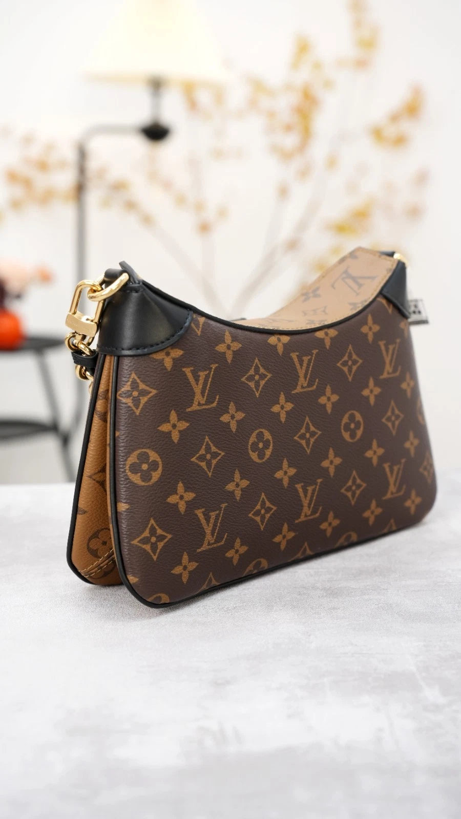 Louis Vuitton Twinny Monogram Shoulder Bag Crossbody Excellent