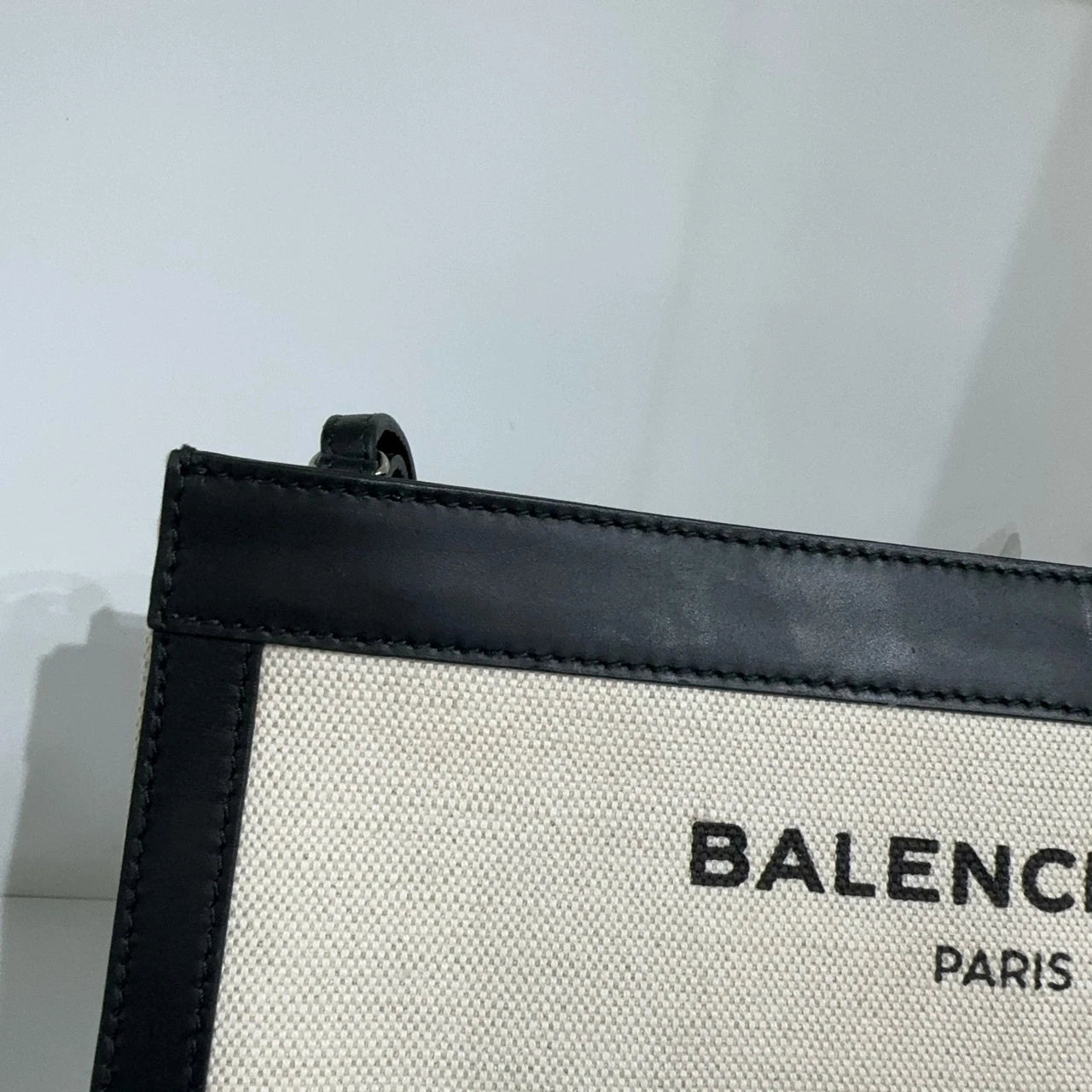 Balenciaga Pochette Medium White Canvas Shoulder Crossbody Bag For Women