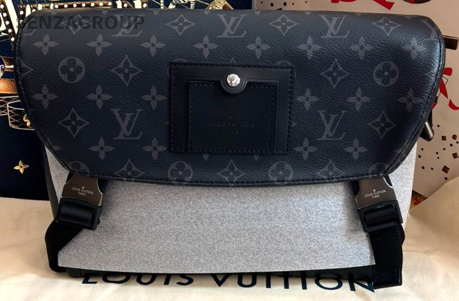 Louis Vuitton Voyager PM Black Monogram Shoulder bag Crossbody Brand NEW