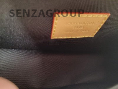 Louis Vuitton Monogram Nano Speedy Shoulder Crossbody Bag Brown Gold
