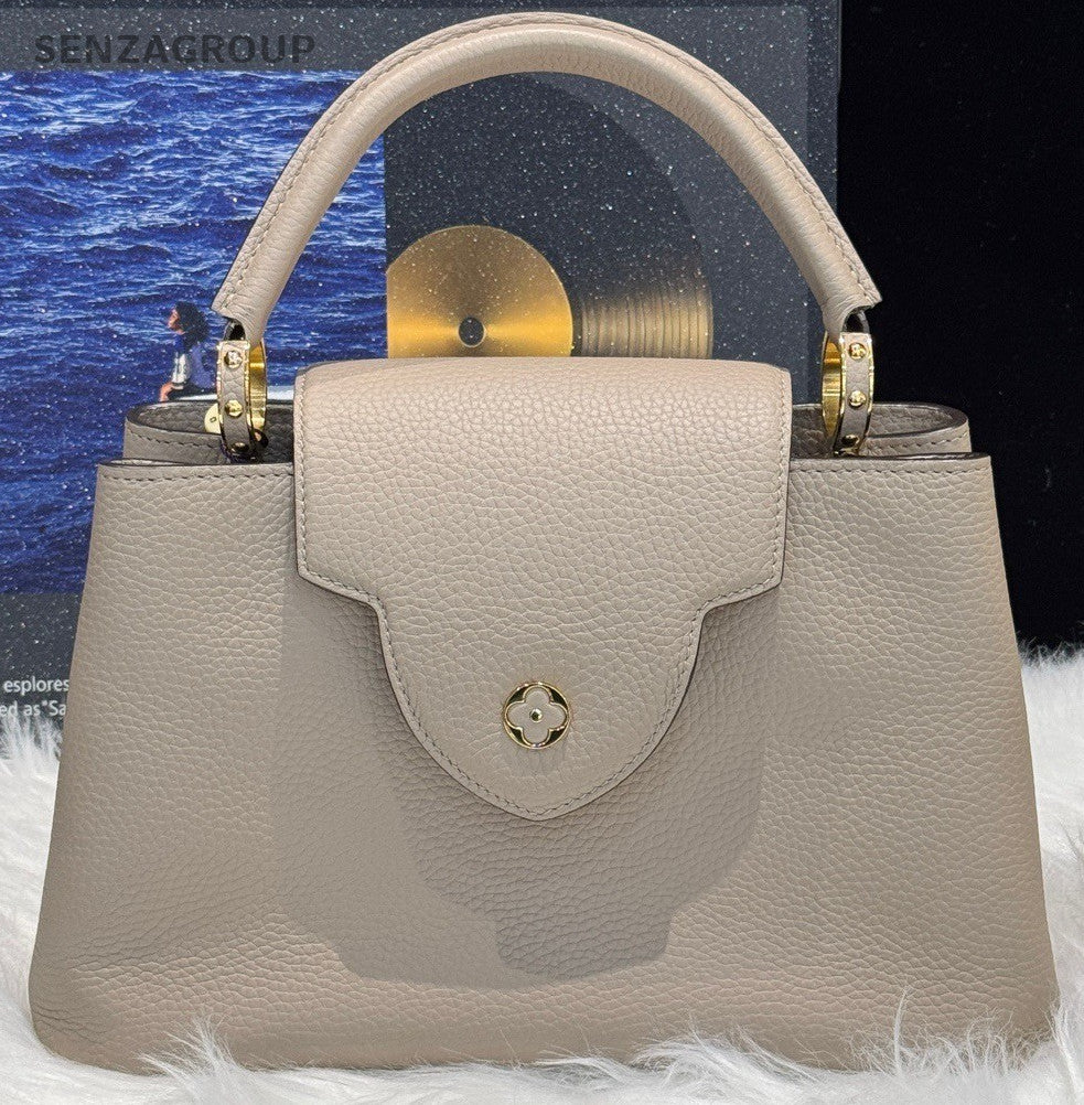 Louis Vuitton cap MM Top Handle Bag Gray Women