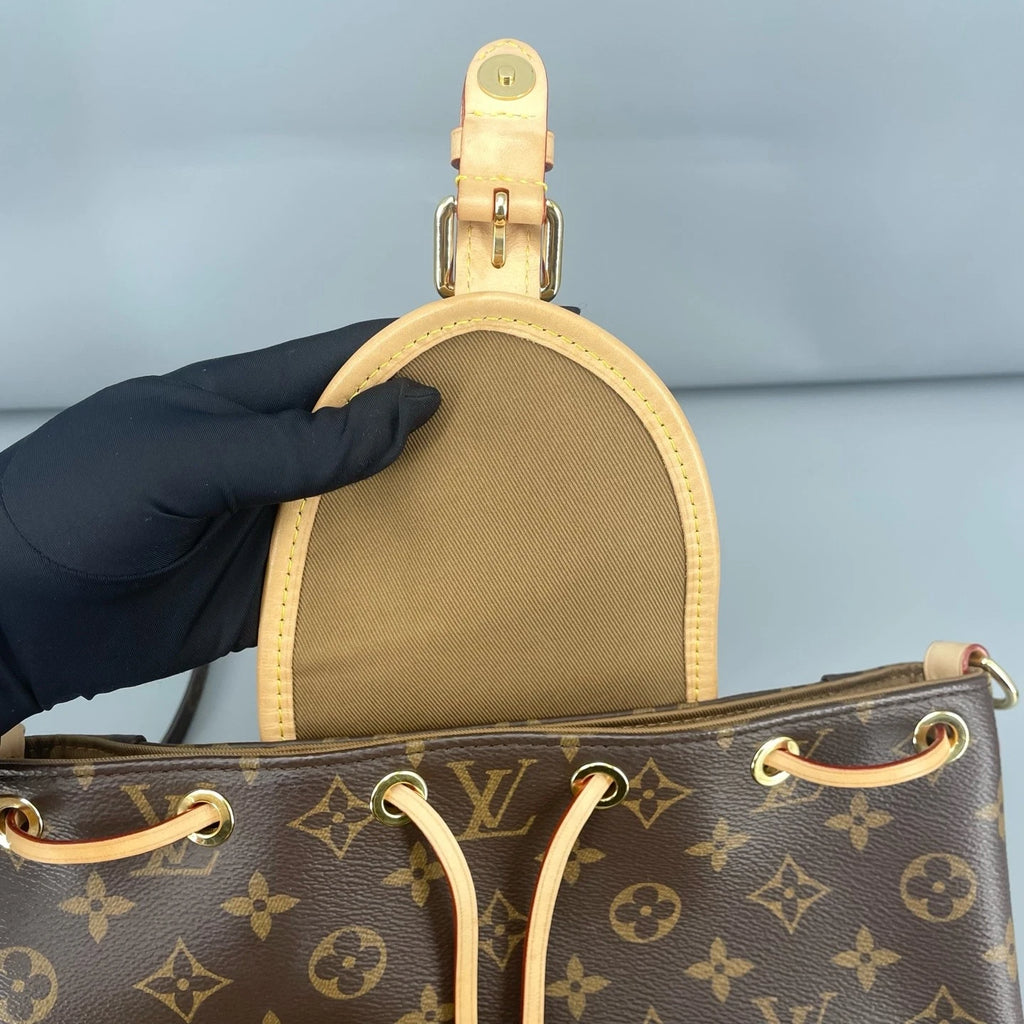 Louis Vuitton Canvas Frog Shoulder Bag For Women