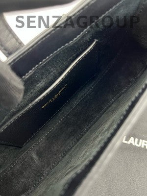 Saint Laurent Mini Black Gold Shoulder Bag Classic Women's Fashion