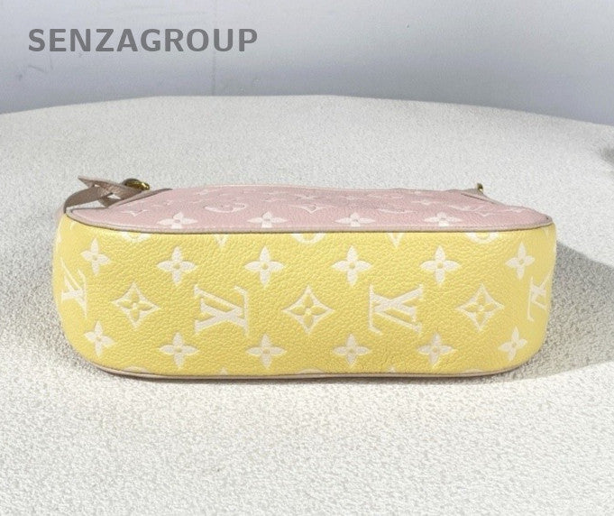 Louis Vuitton bagatelle Monogram  2ways Shoulder Crossbody Bag Women Pink