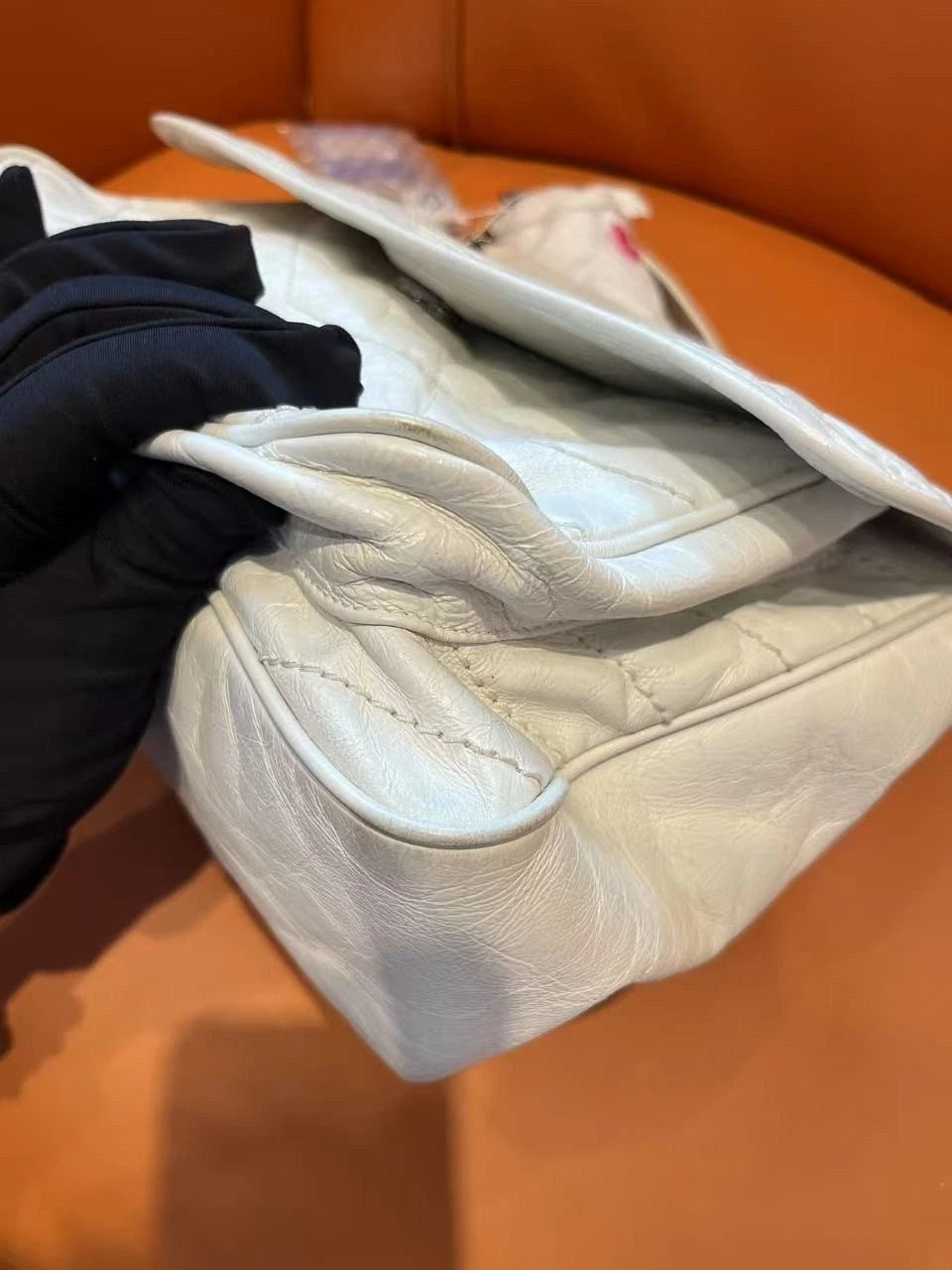 Saint Laurent Niki Chain Shoulder Bag for Women White