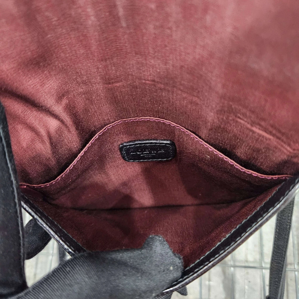 Loewe Vintage Black Shoulder Crossbody Phone Bag For Women