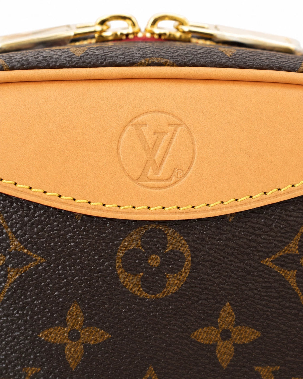 Louis Vuitton Deauville Monogram Canvas Shoulder Bag Crossbody Excellent