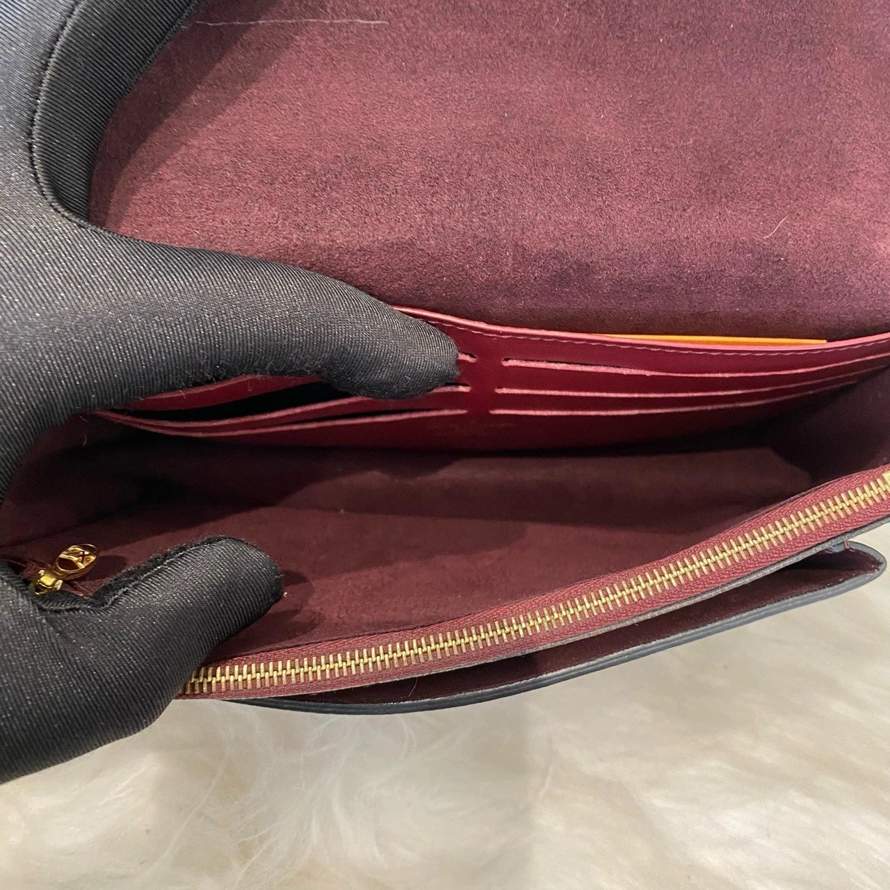 Louis Vuitton Vavin Damier Shoulder Bag Chain Bag Excellent