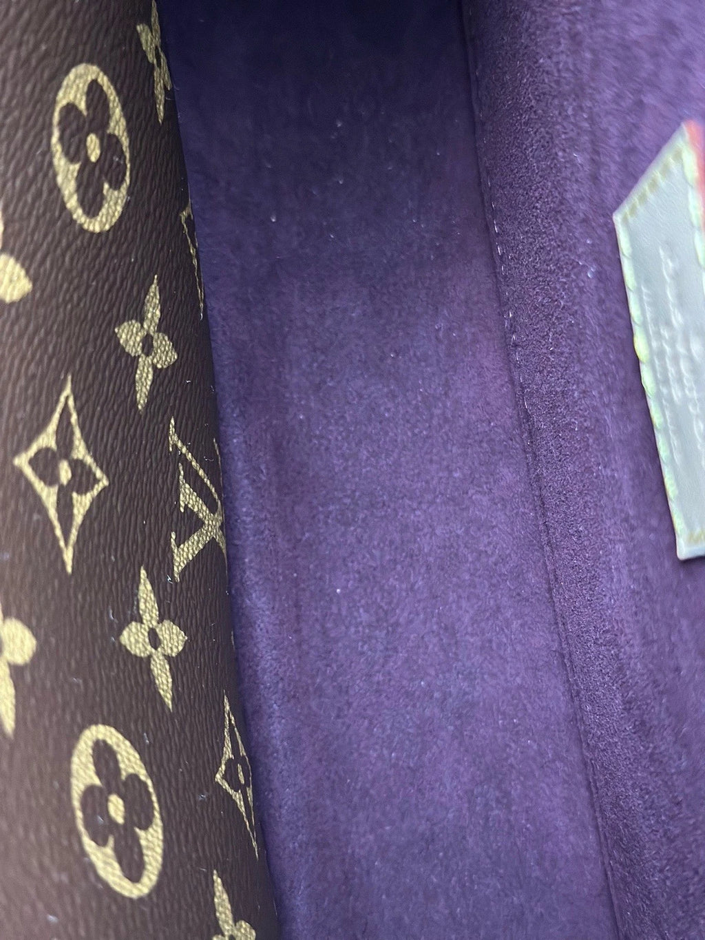 New Louis Vuitton Montaigne MM Monogram Canvas Calfskin Handbag Shoulder Bag