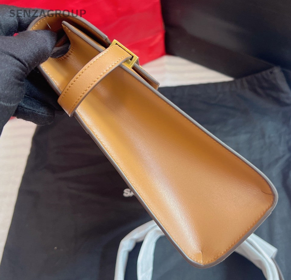 YSL Saint Laurent Manhattan caramel Shoulder bag Crossbody Almost Brand NEW