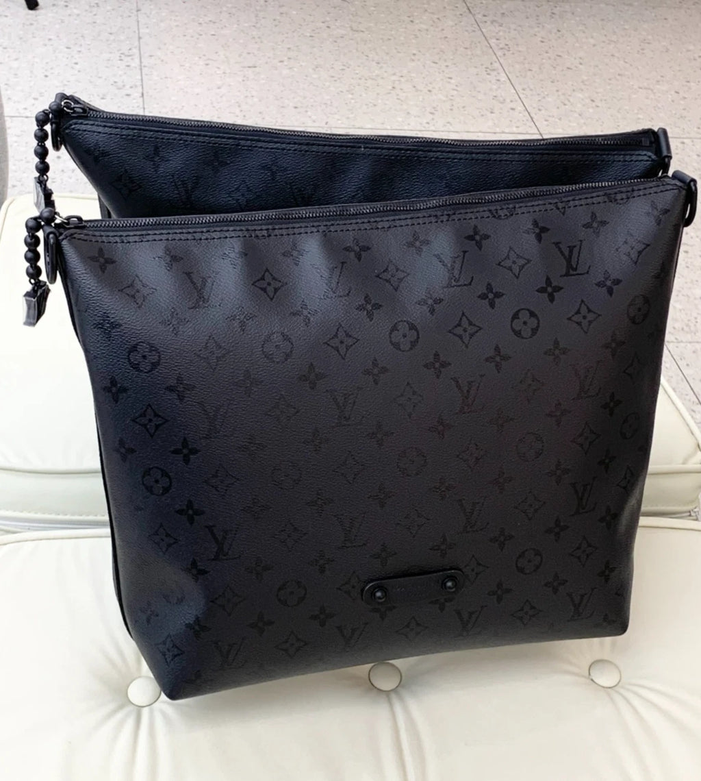 Louis Vuitton Vagabond Hobo Monogram Calfskin Shoulder Bag Crossbody Bag Women S