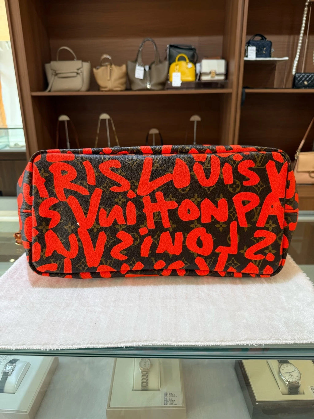 Louis Vuitton x Murakami Canvas Tote Shoulder Bag For Women