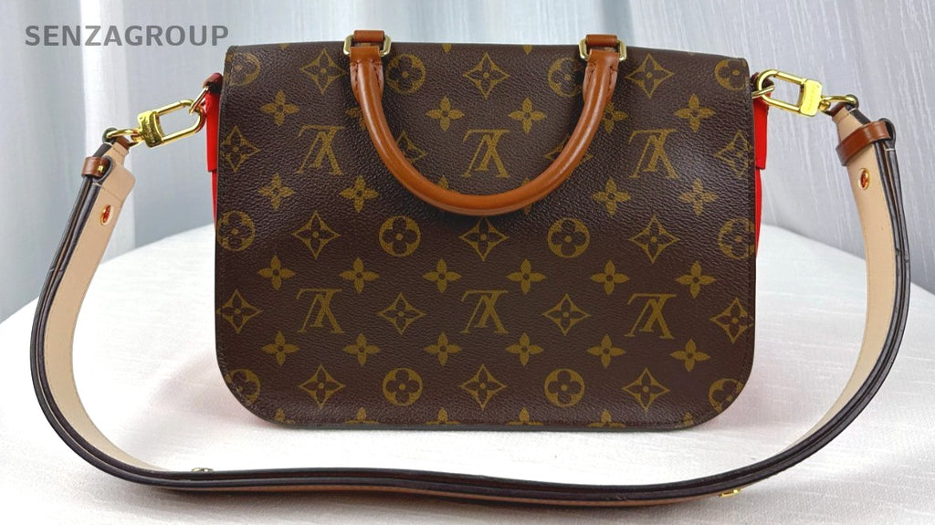 Louis Vuitton Vaugirard Monogram Shoudler bag Top Handle Women Brown
