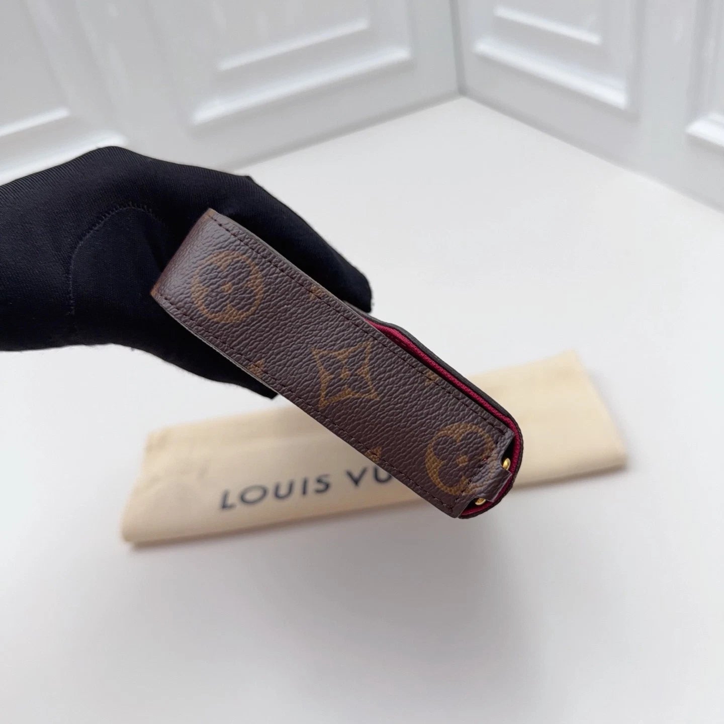 Louis Vuitton Pochette Felicie Chain Monogram Shoulder Bag Crossbody Women