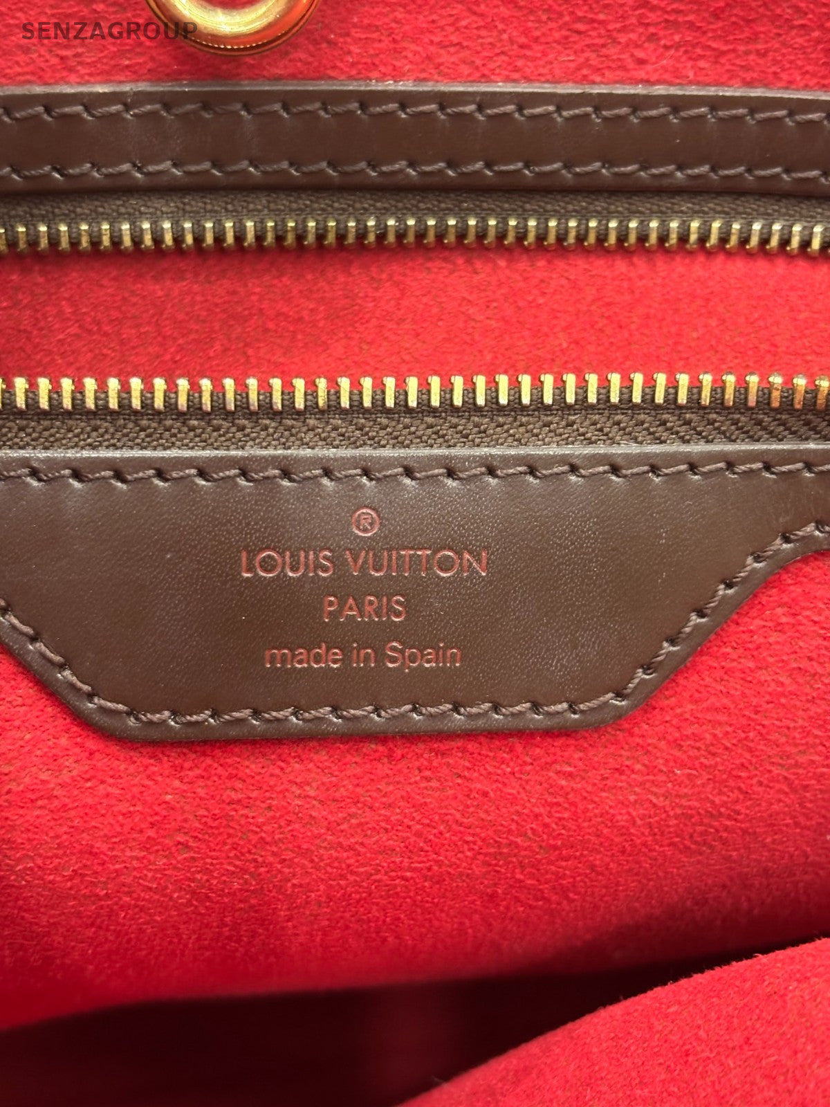 Louis Vuitton Damier Ebene Tote Brown Shoulder bag Women