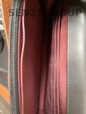 Chanel Black Gold Badge Shoulder Crossbody Bag Small Calfskin Unisex