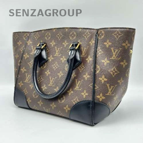 Louis Vuitton Phenix Monogram tote Handbag Women Brown Black